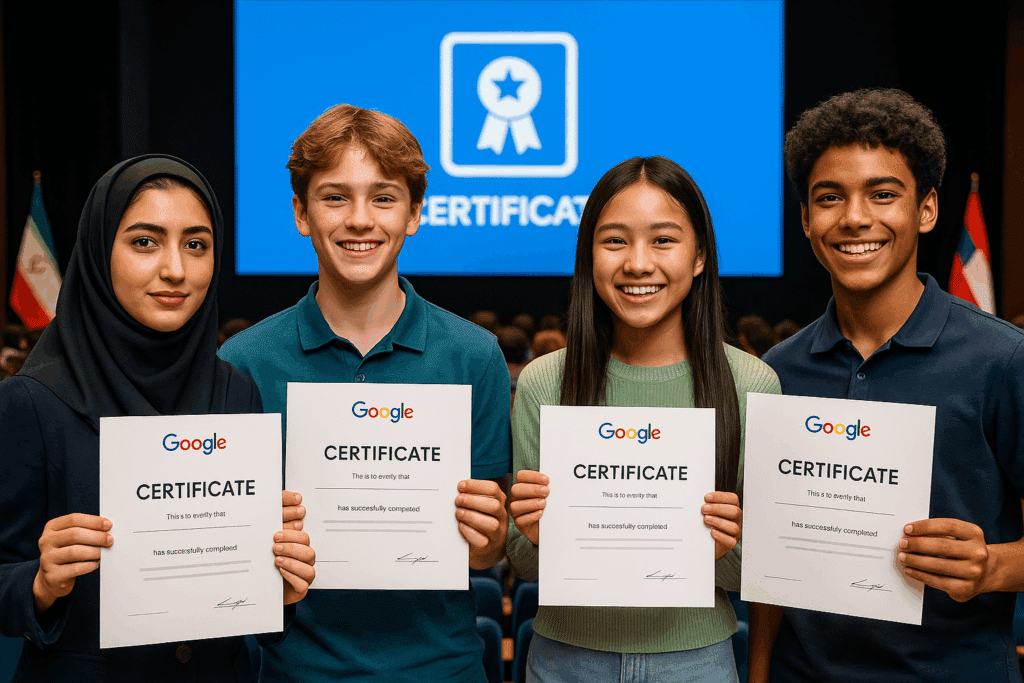 ChatGPT Image Jun 1 2025 05 17 46 PM دوره گوگل دانش آموزان