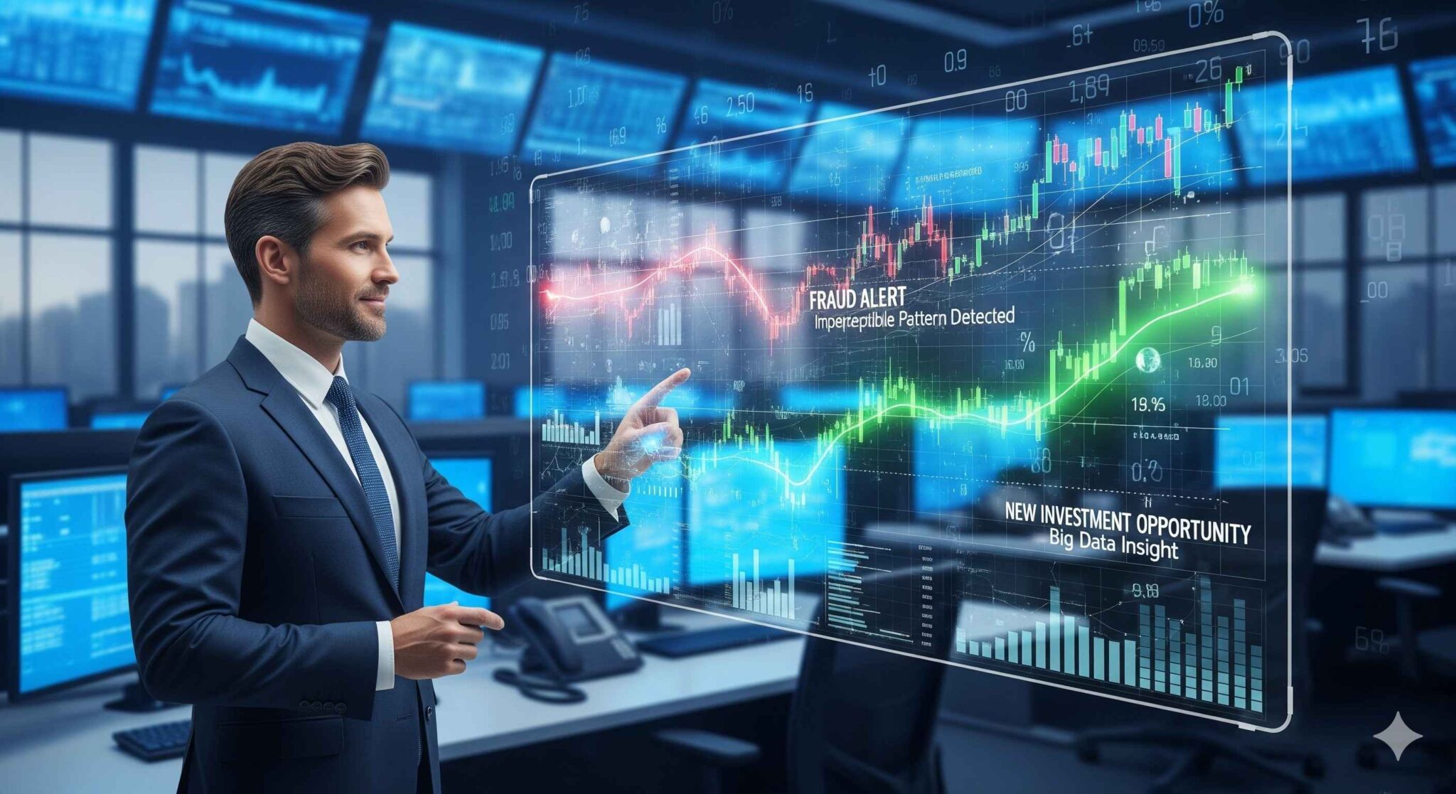 هوش مصنوعی چیست؟ مفاهیم، برترین ابزارها و آینده AI در صنایع کلیدی 13 امور مالی و بانکداری (Finance and Banking)